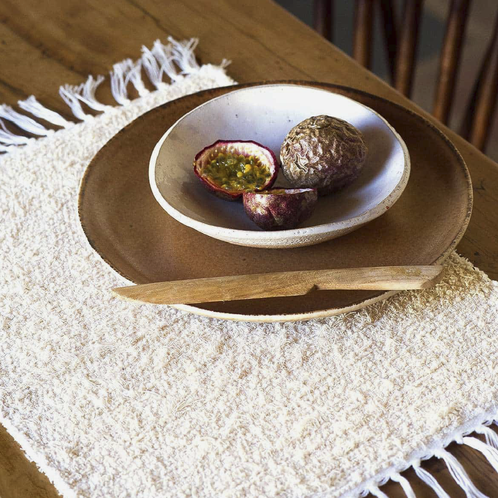 Thick Weave Placemat - Natural
