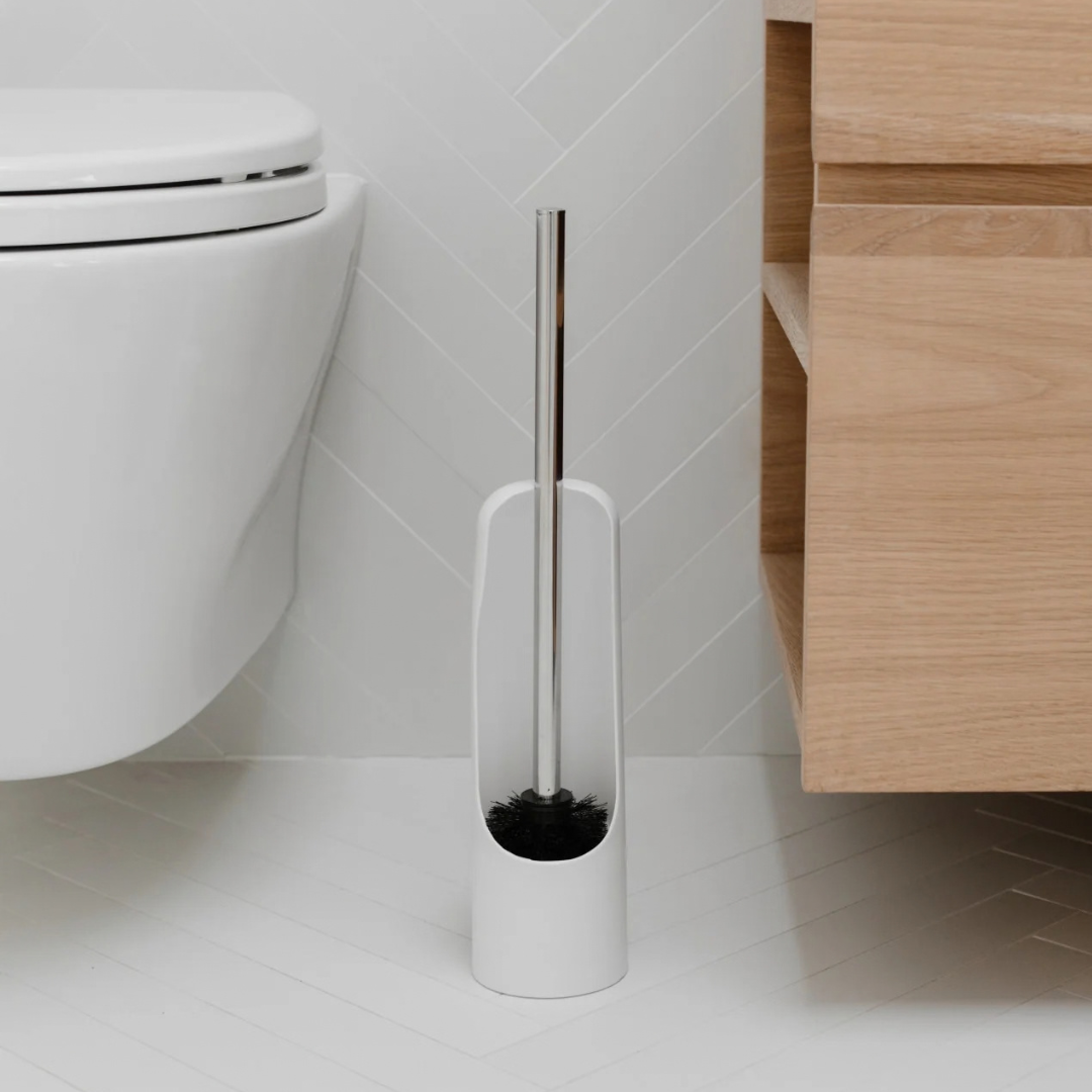 Touch Toilet Brush - White