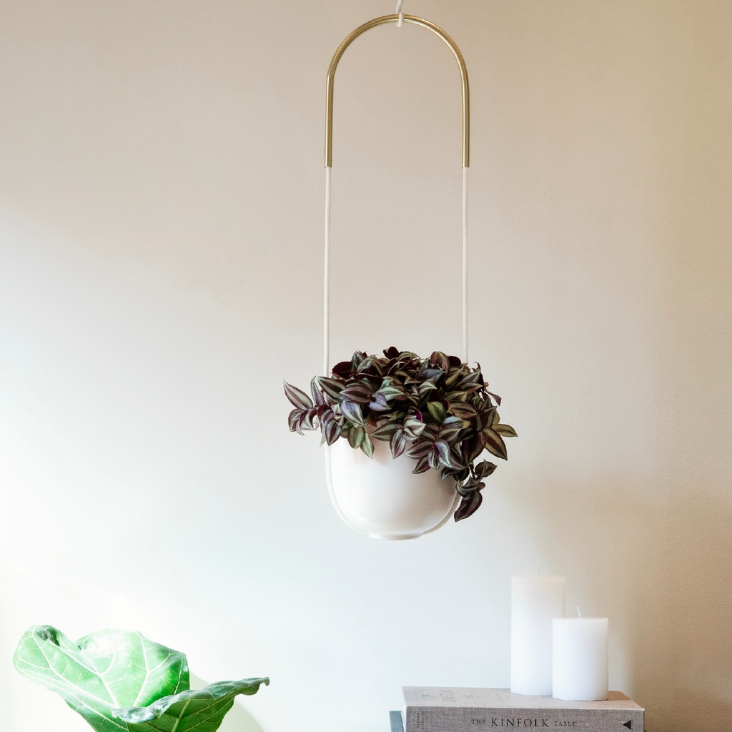 Bolo Planter - White