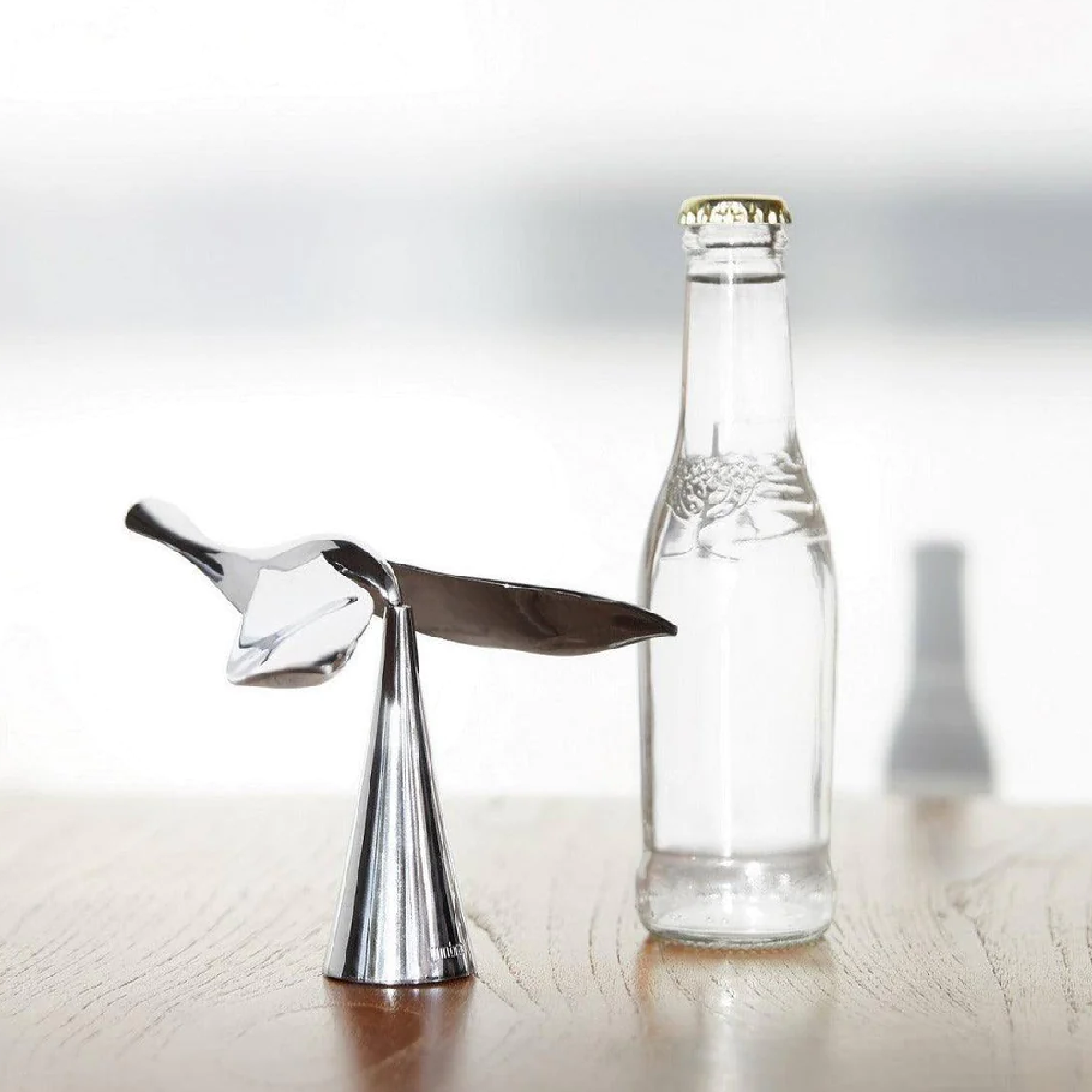 Tipsy Bottle Opener - Chrome