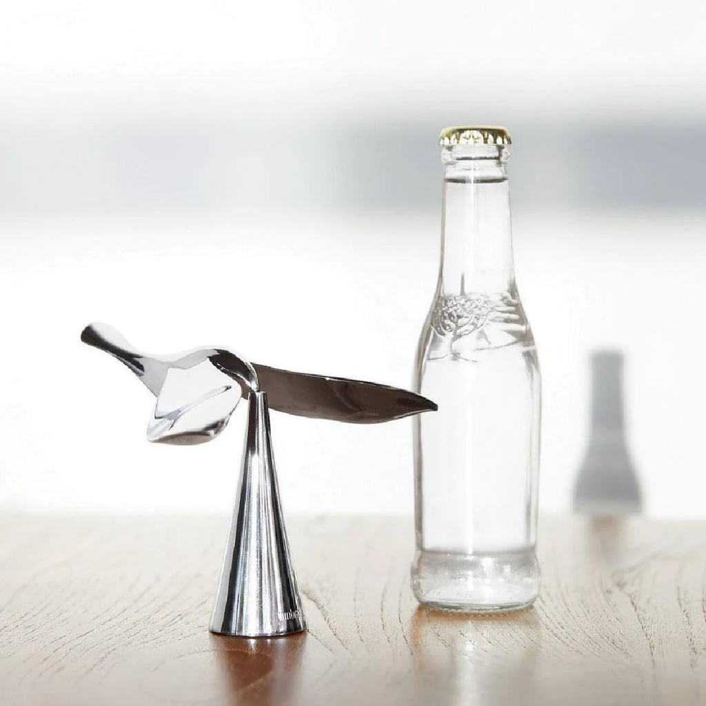 Tipsy Bottle Opener - Chrome