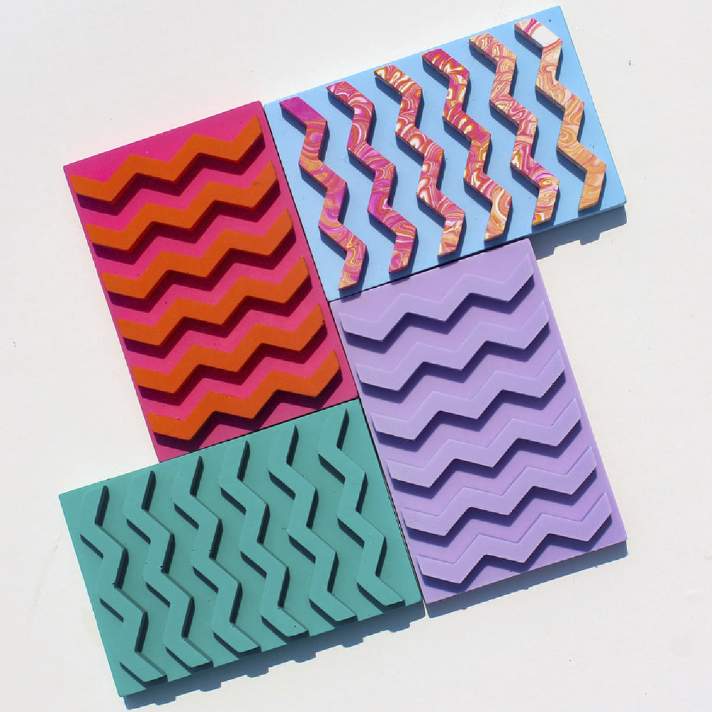 Ziggy Soap Dish - Bright Pink & Orange