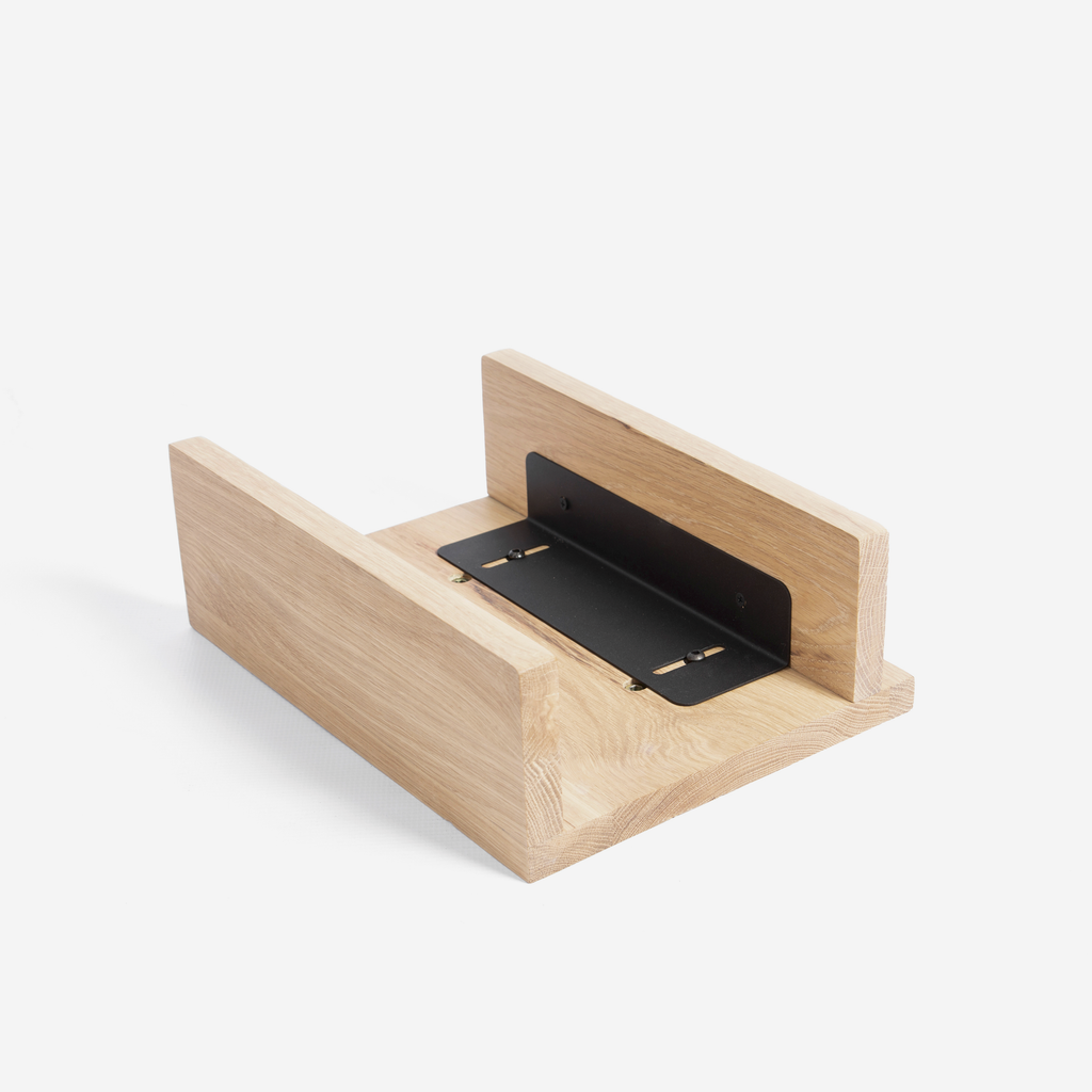 Adjustable Oak Couch Tray