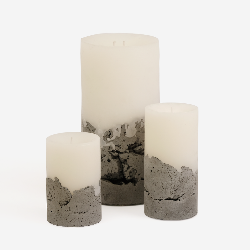 The Grande Concrete Candle