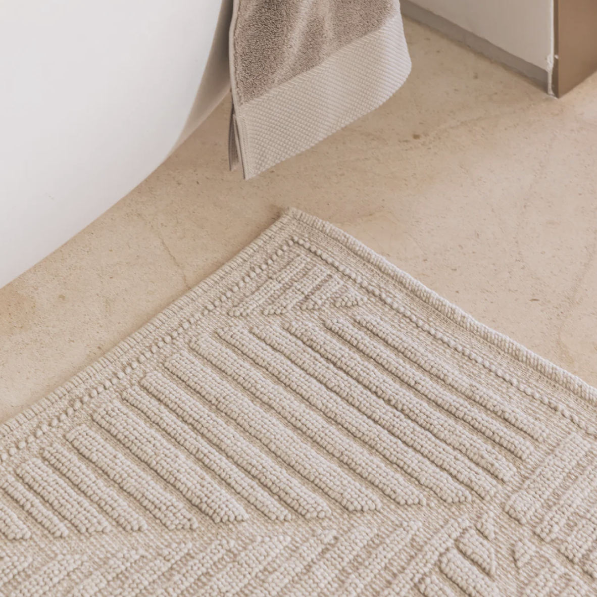 Cairo Bathmat - Pebble