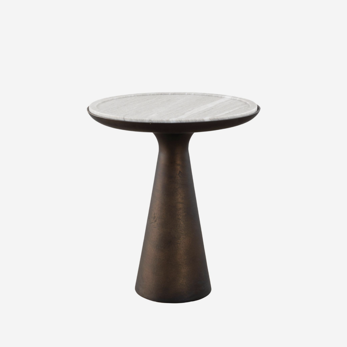Corsica Side Table Short - Bronze Age