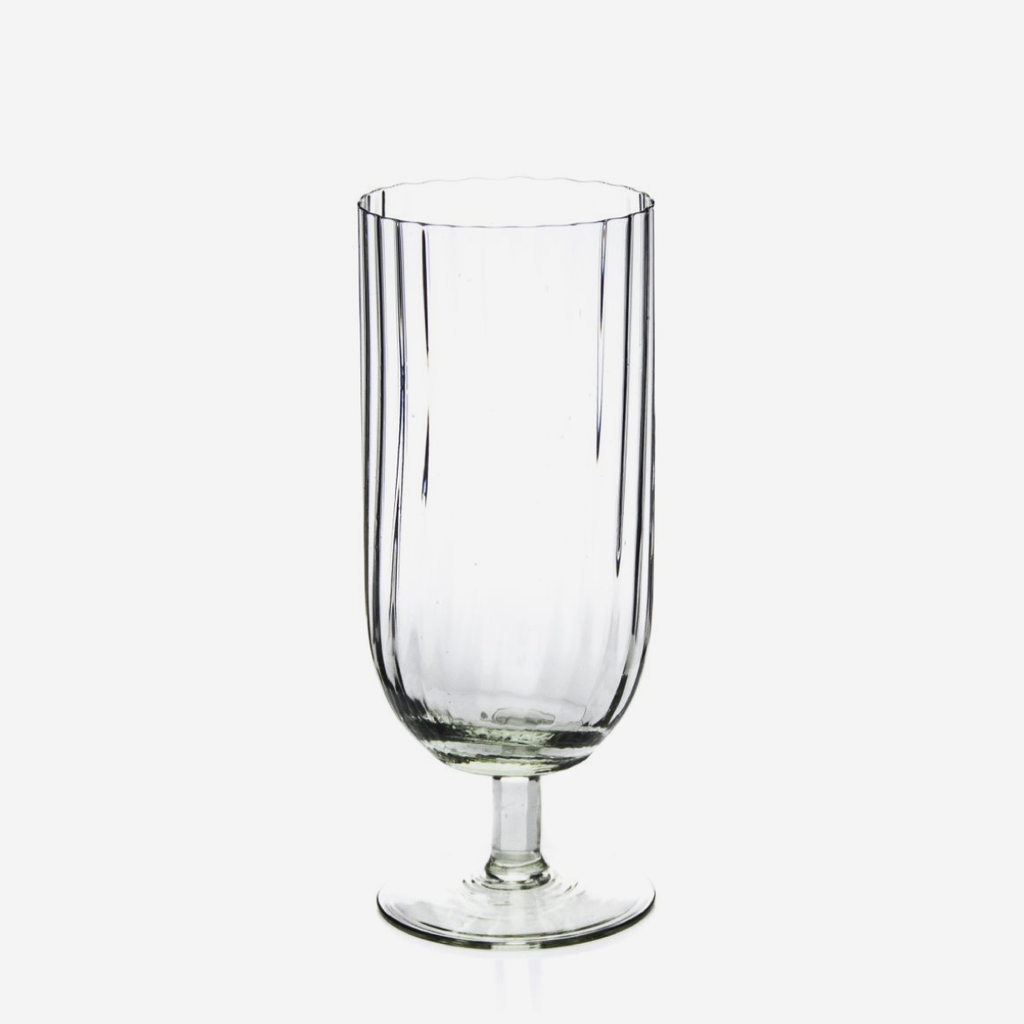 Optic Stemmed Beer Glass