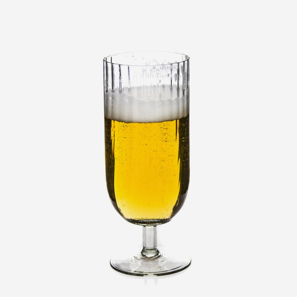 Optic Stemmed Beer Glass