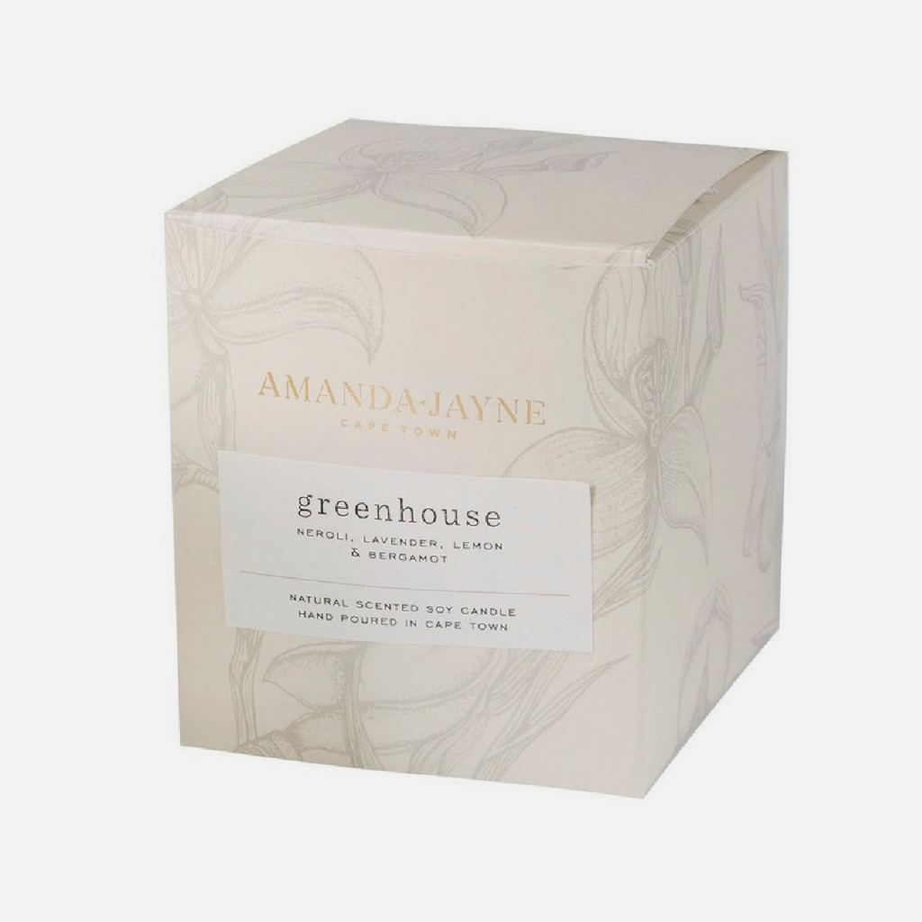 Glass Candle - Greenhouse