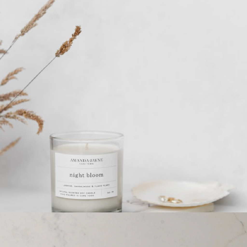 Glass Candle - Night Bloom