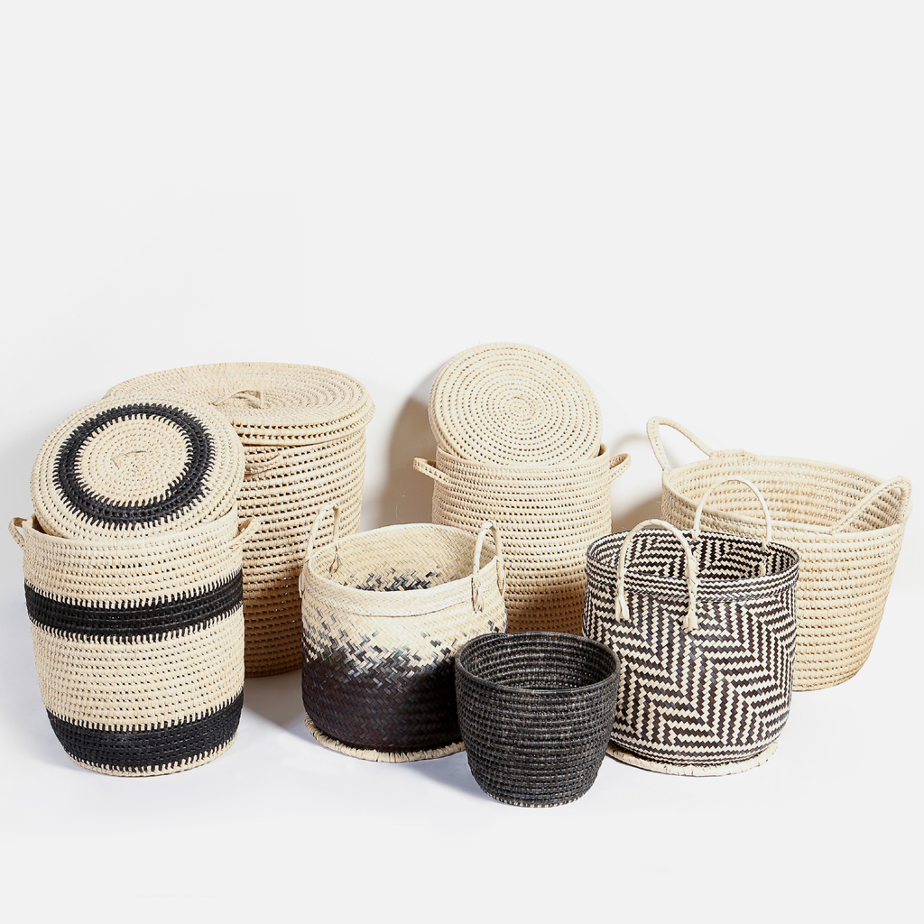 Zebra Laundry Basket