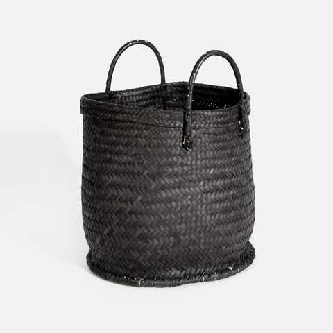 Black Block Storage Basket