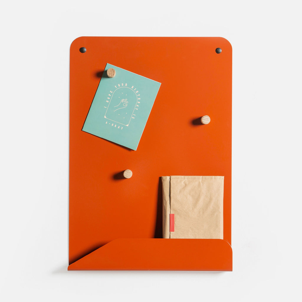 Fin Organiser - Oxide Red