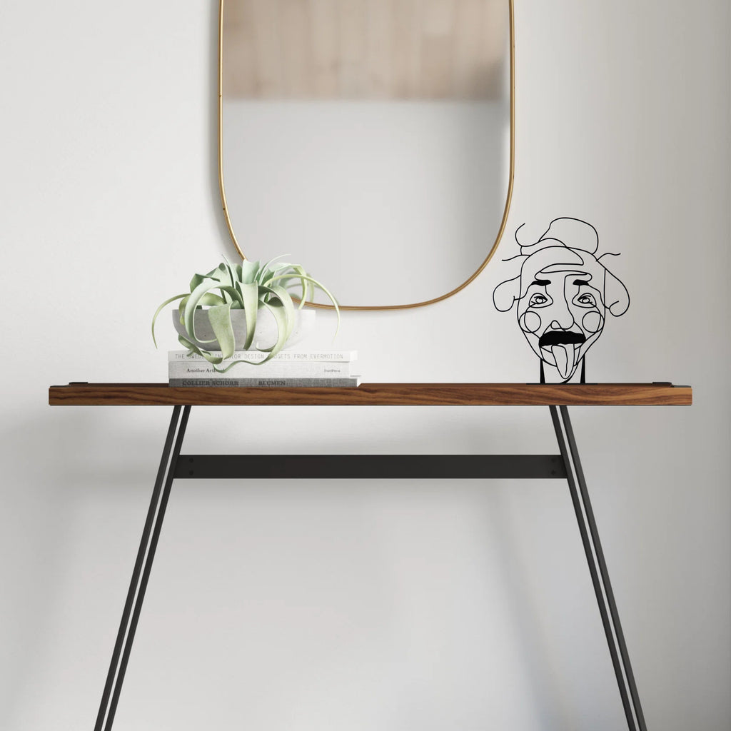 Steel Sculpture - Einstein