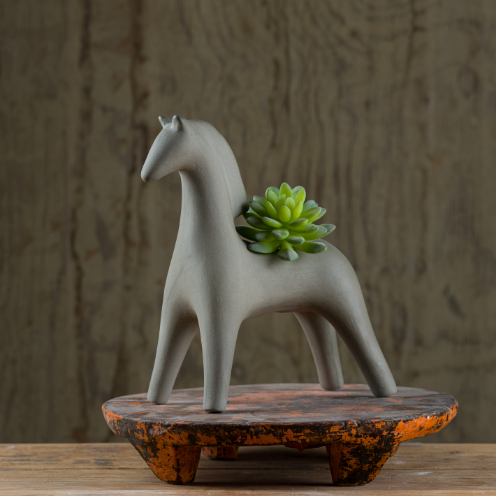 Horse Table Planter