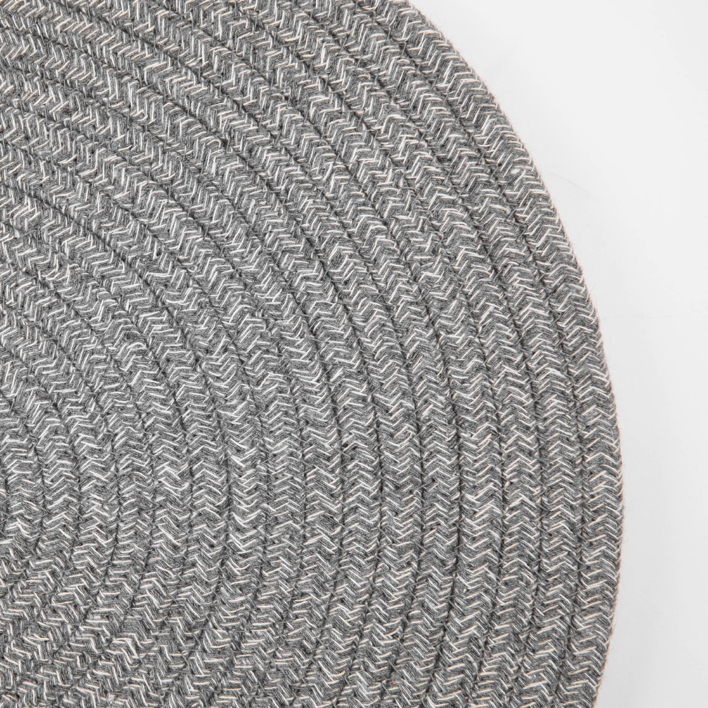 Round Placemats Set of 2 - Grey