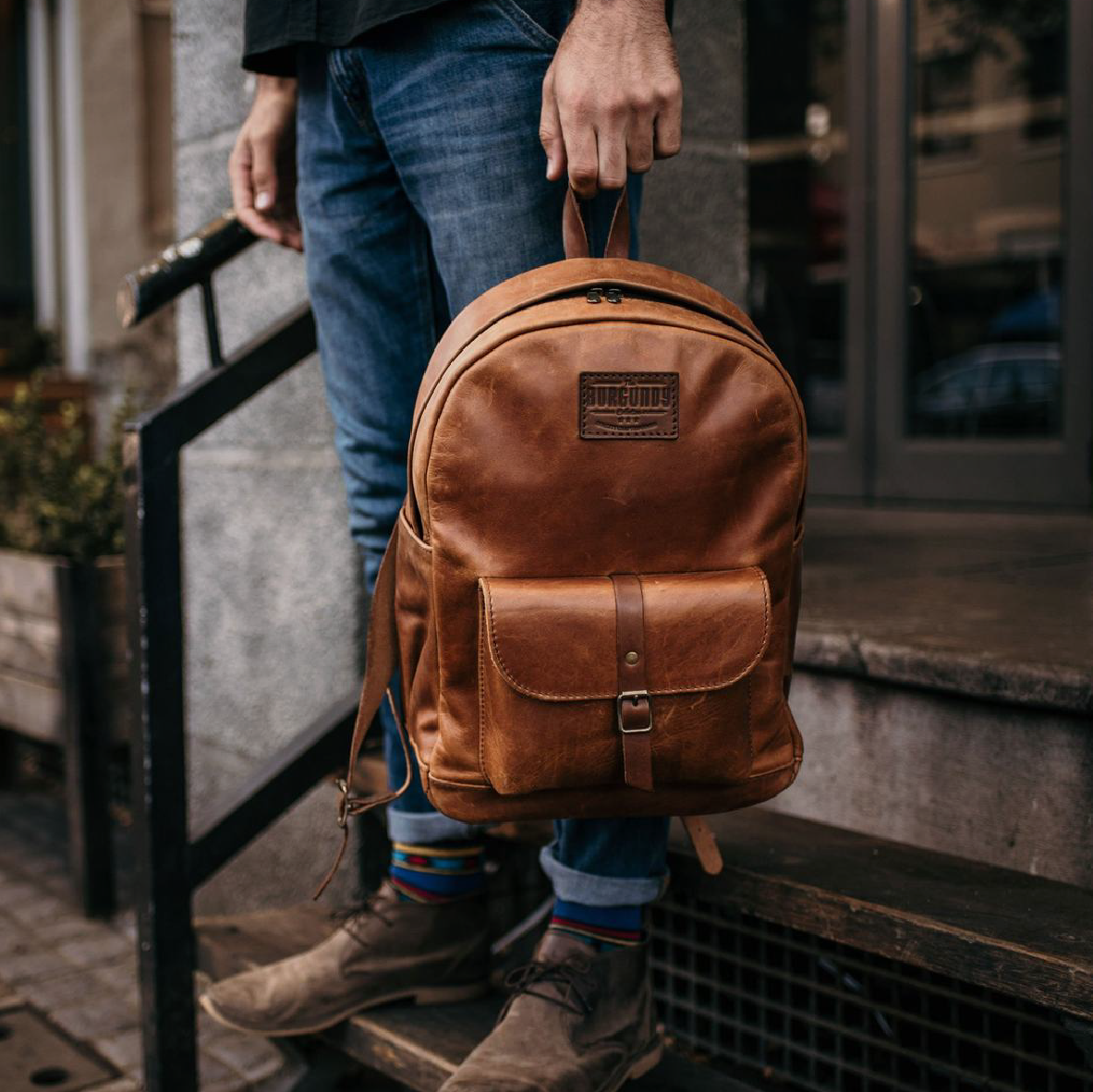 The Frontier Backpack - Tobacco