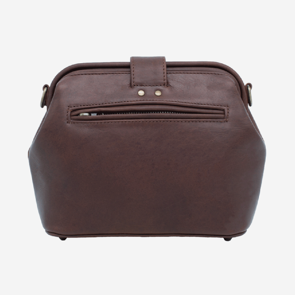 The Victorian Frame Bag - Mahogany