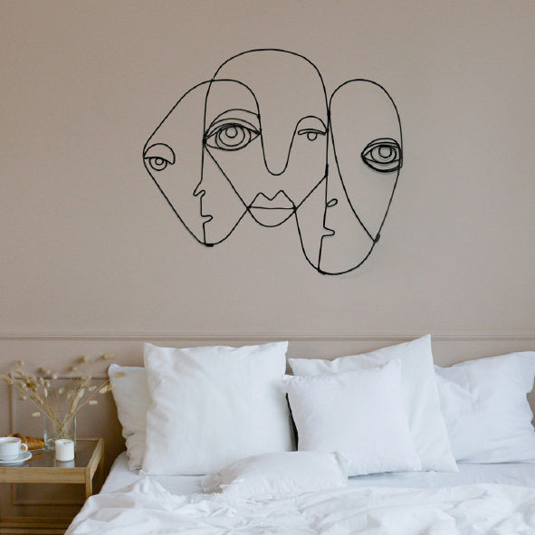 Steel Wall Art - Social