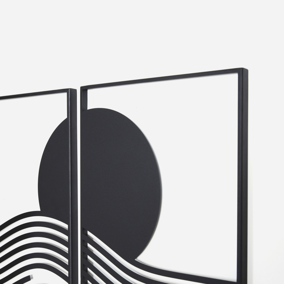 Steel Wall Art - Oceanic Sunset Trio
