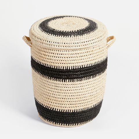 Zebra Laundry Basket