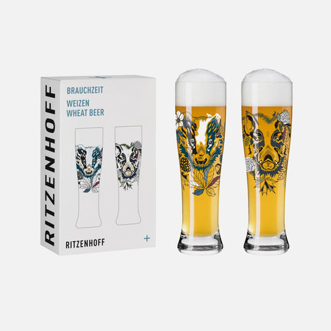 Usage Time Wheat Beer Glass - Petra Mohr #4