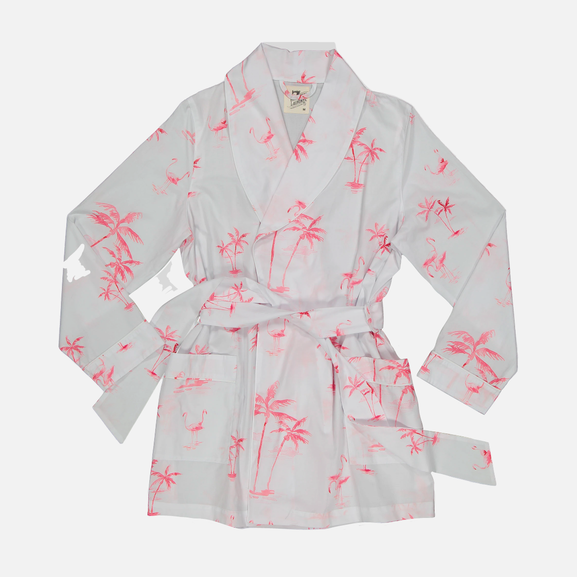 Womens Gown - Pink Palm