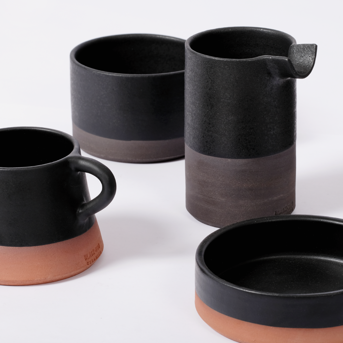 Soup Cup - Ebony & Black