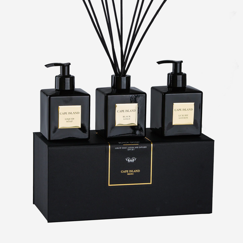Cape Island Gift Set - Black Gold