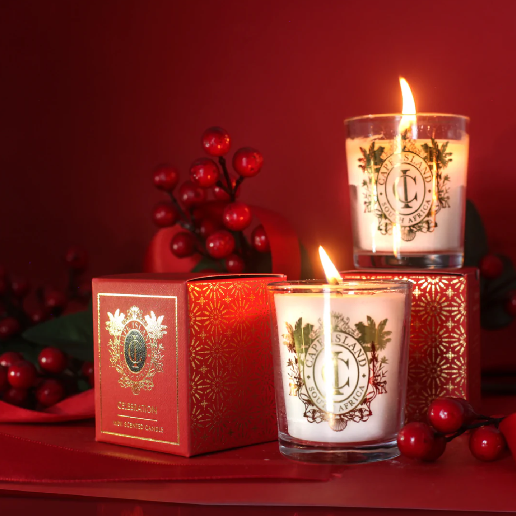 Mini Celebration Candle - Red