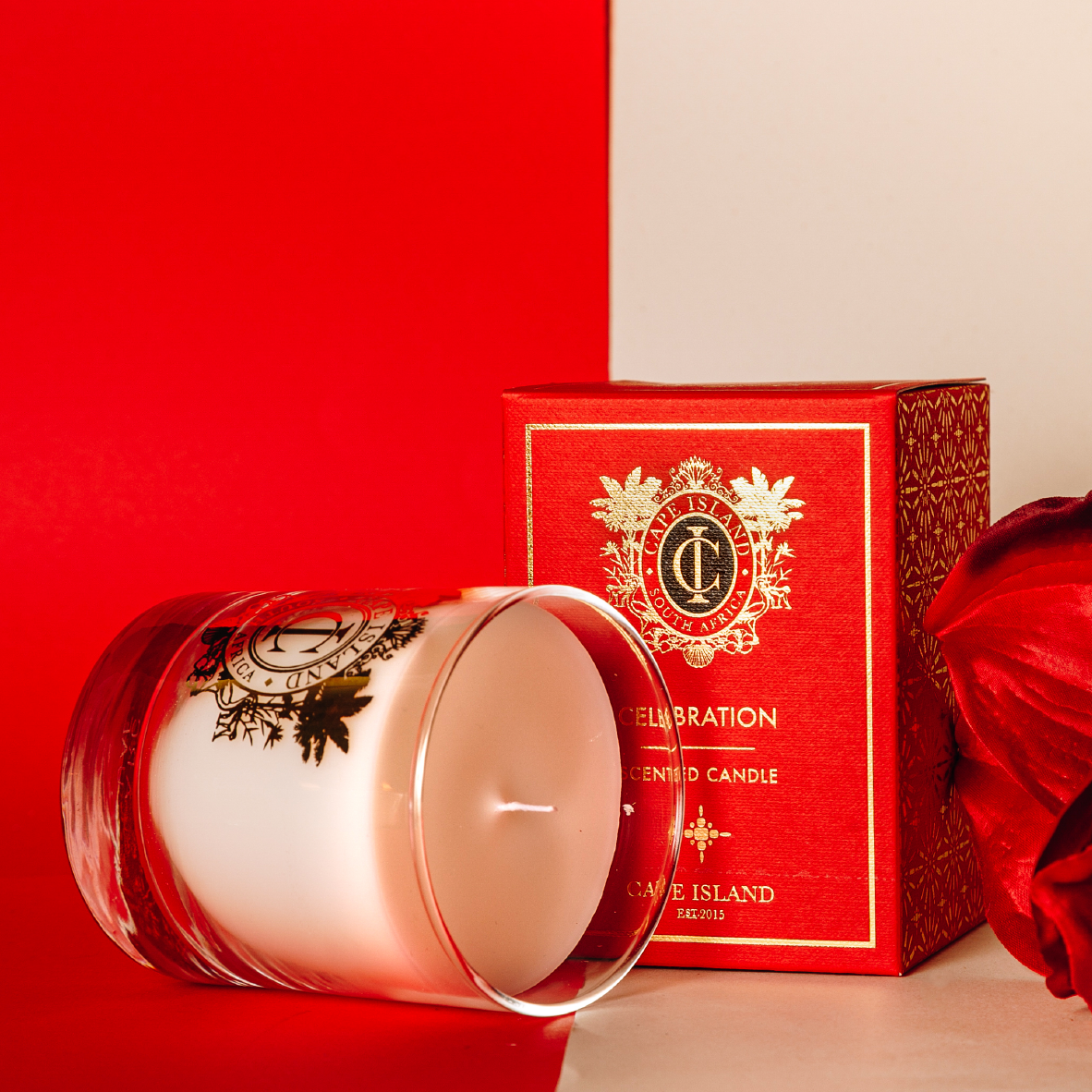 Mini Celebration Candle - Red