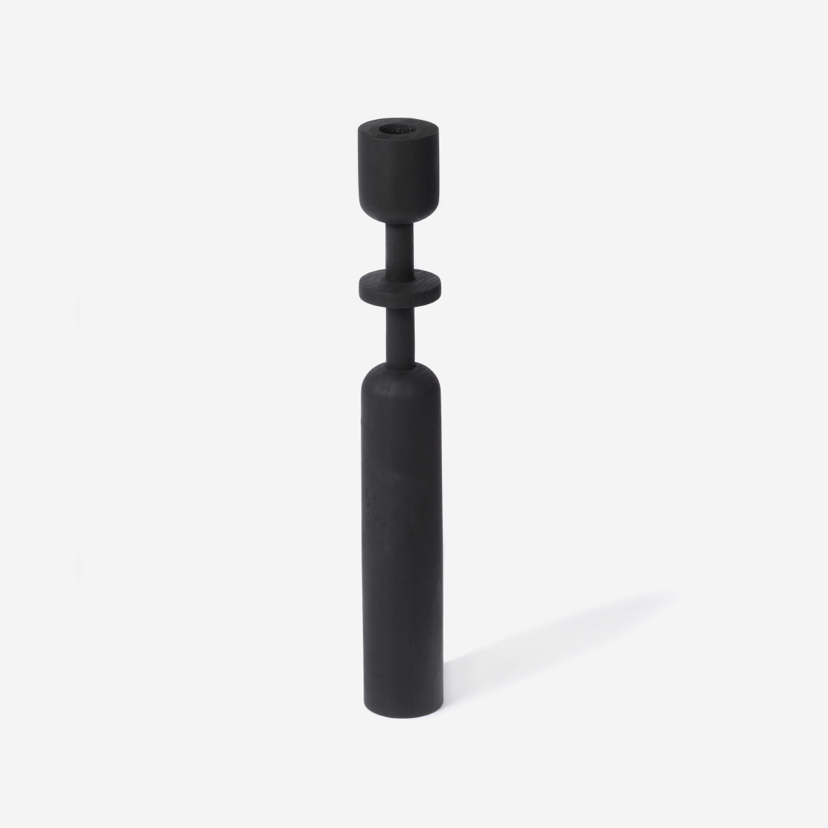 Leisurely Ladies Candle Holder - Black