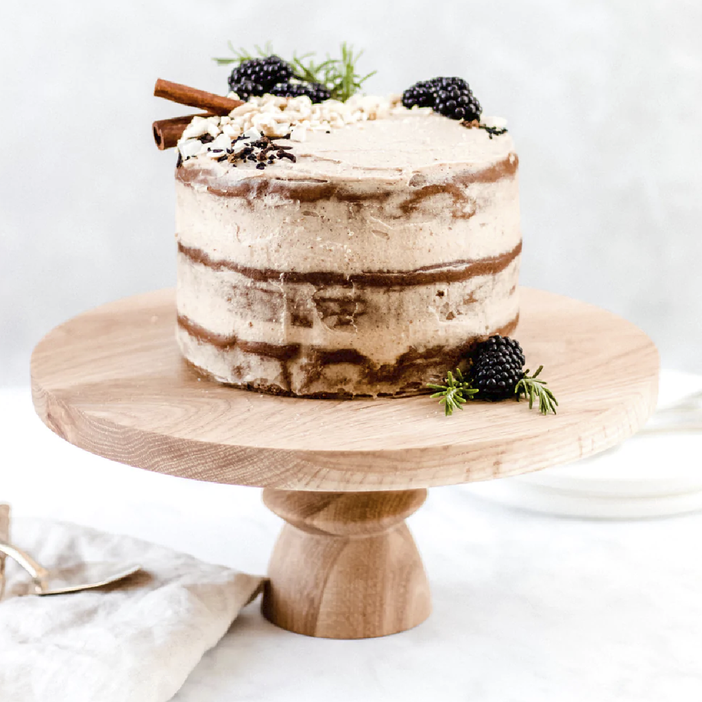 Cake Stand - Oak