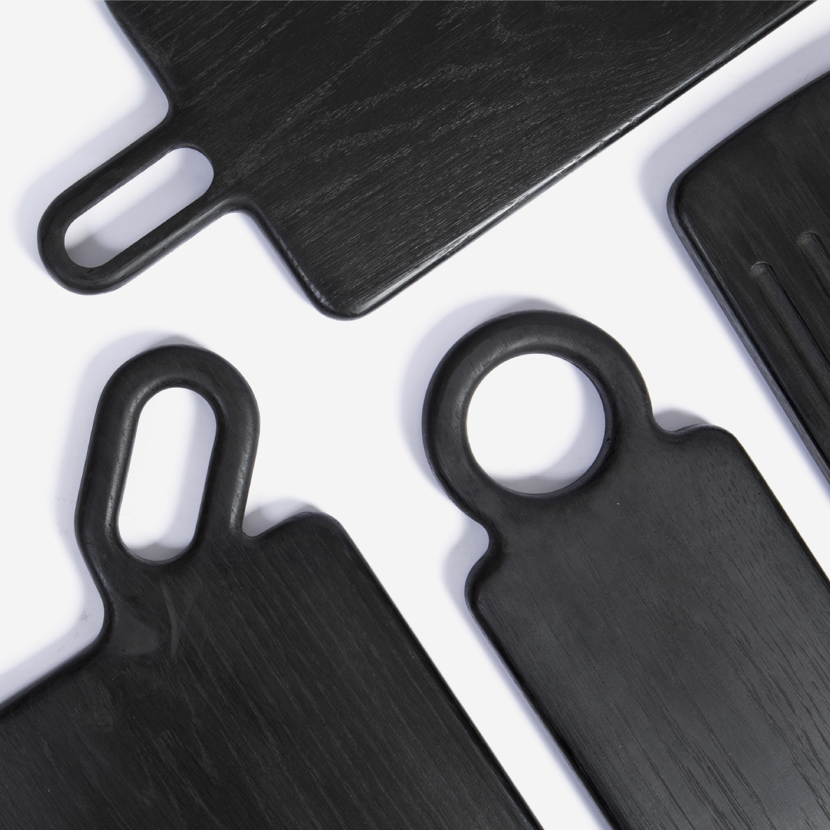 Nordic Home Serving Board in Black - Leon