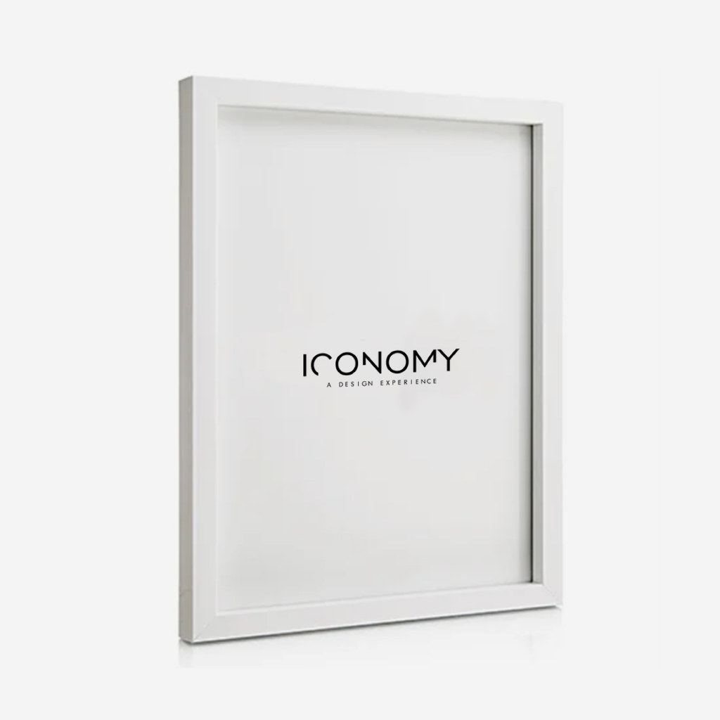Sleek Skinny Frame - White