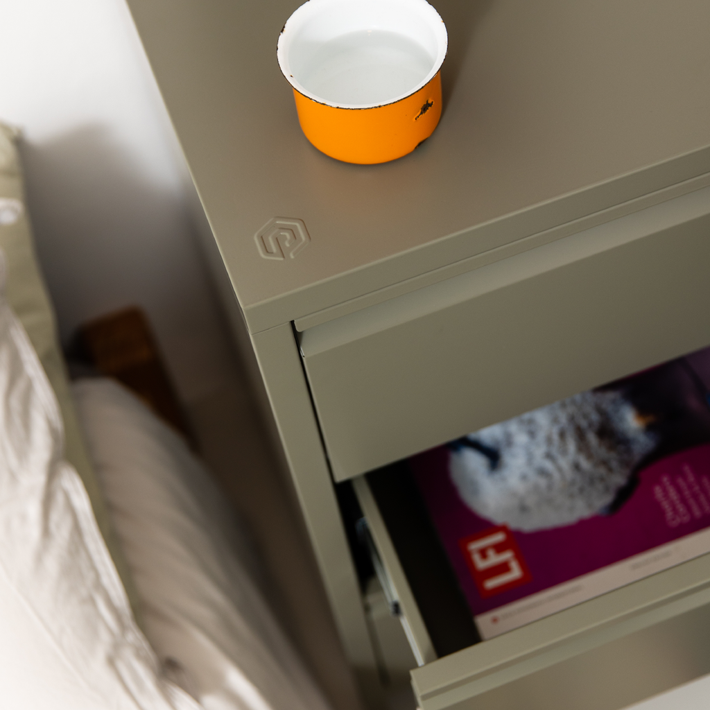 Popstrukt Bon Bon Side Table - Moss Grey