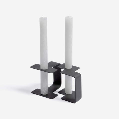 Tetro Solar Candle Holder (Set of two)